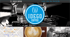 Desktop Screenshot of idegocoffee.com